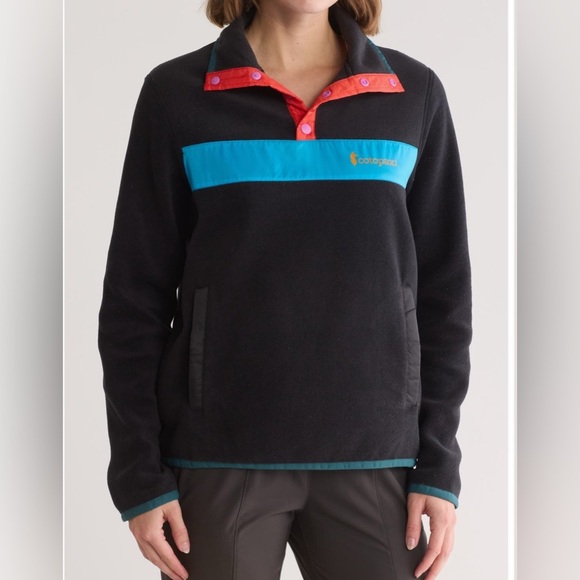 cotopaxi Jackets & Blazers - Cotopaxi Women's Teca Fleece 1/4 Zip Jacket Black Large NEW. 485